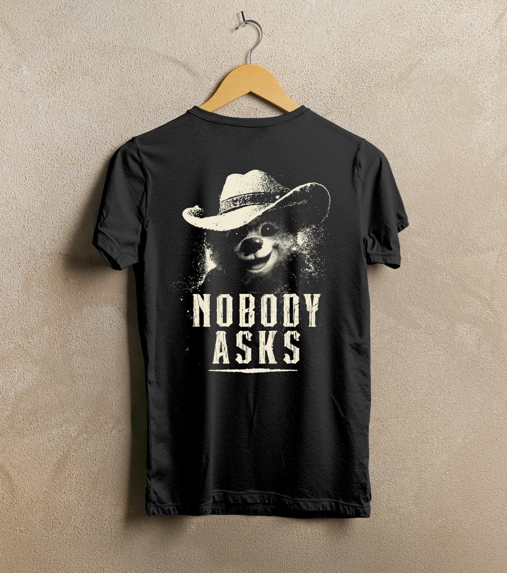 Spix - Nobody Asks Tee (A town built without permission.)