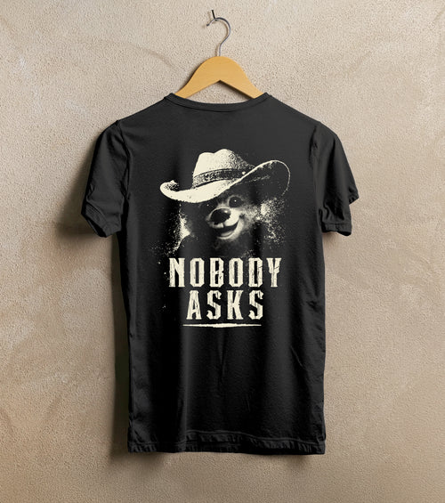 Spix - Nobody Asks Tee (A town built without permission.)