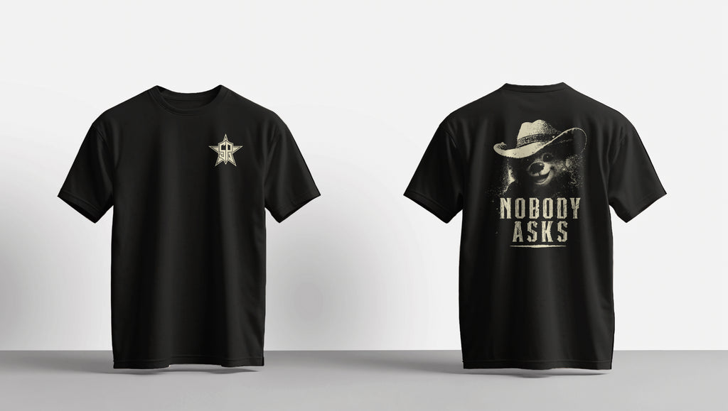 Spix - Nobody Asks Tee (A town built without permission.)