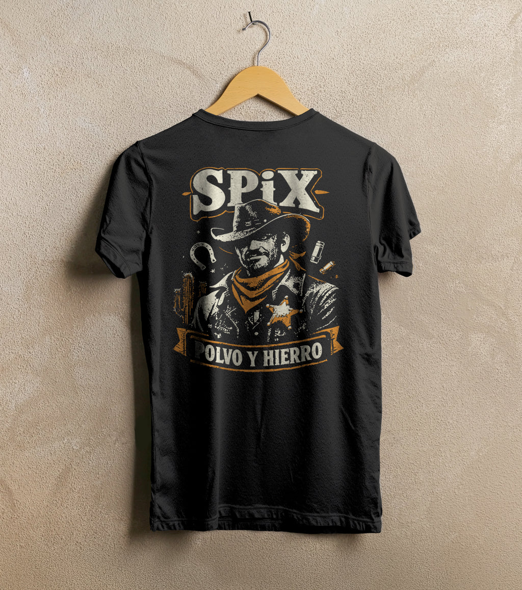 Spix - Polvo y Hierro Tee (Forjado por el camino. Hecho para quedarse.)