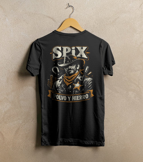 Spix - Polvo y Hierro Tee (Forjado por el camino. Hecho para quedarse.)