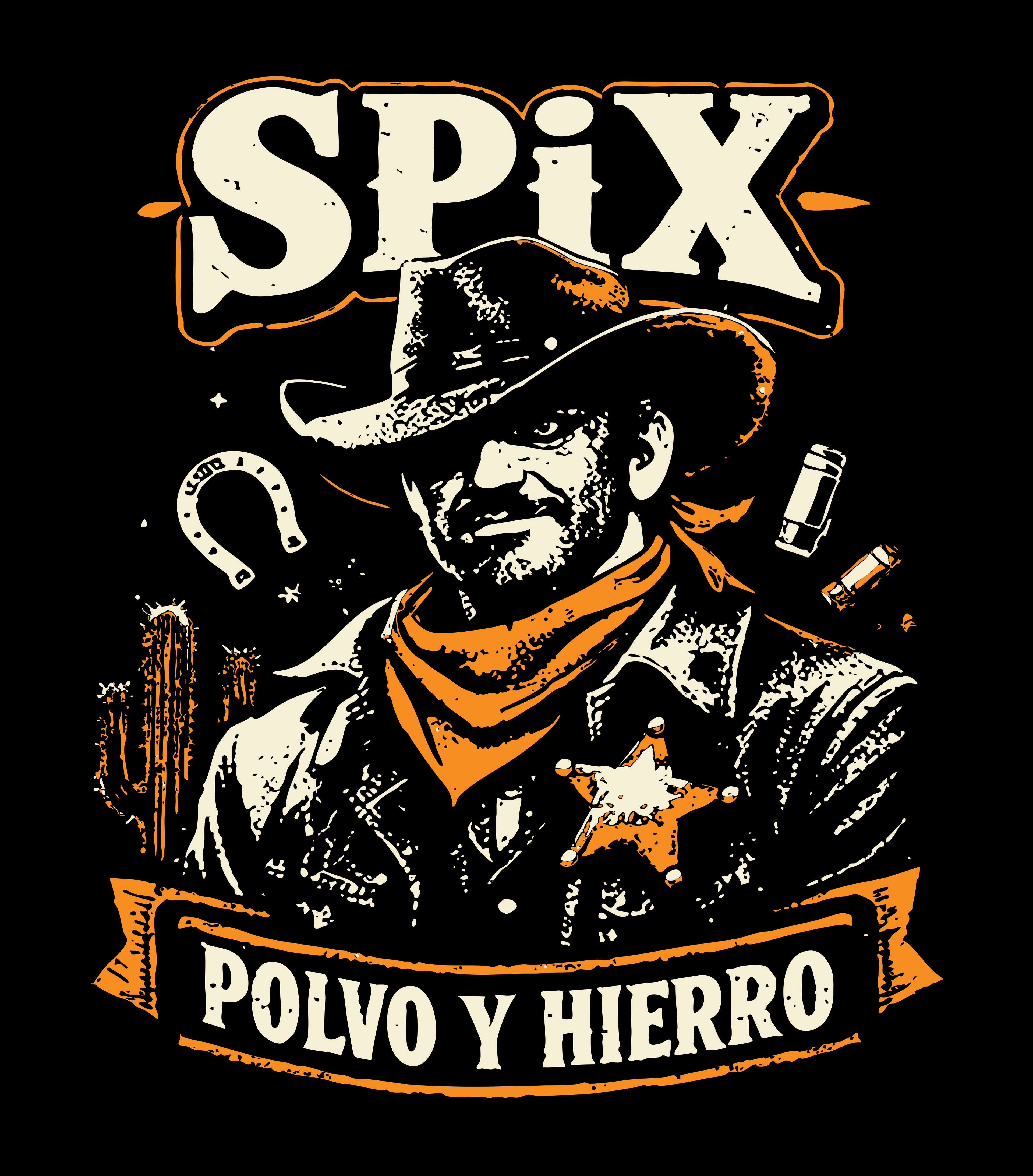 Spix - Polvo y Hierro Tee (Forjado por el camino. Hecho para quedarse.)