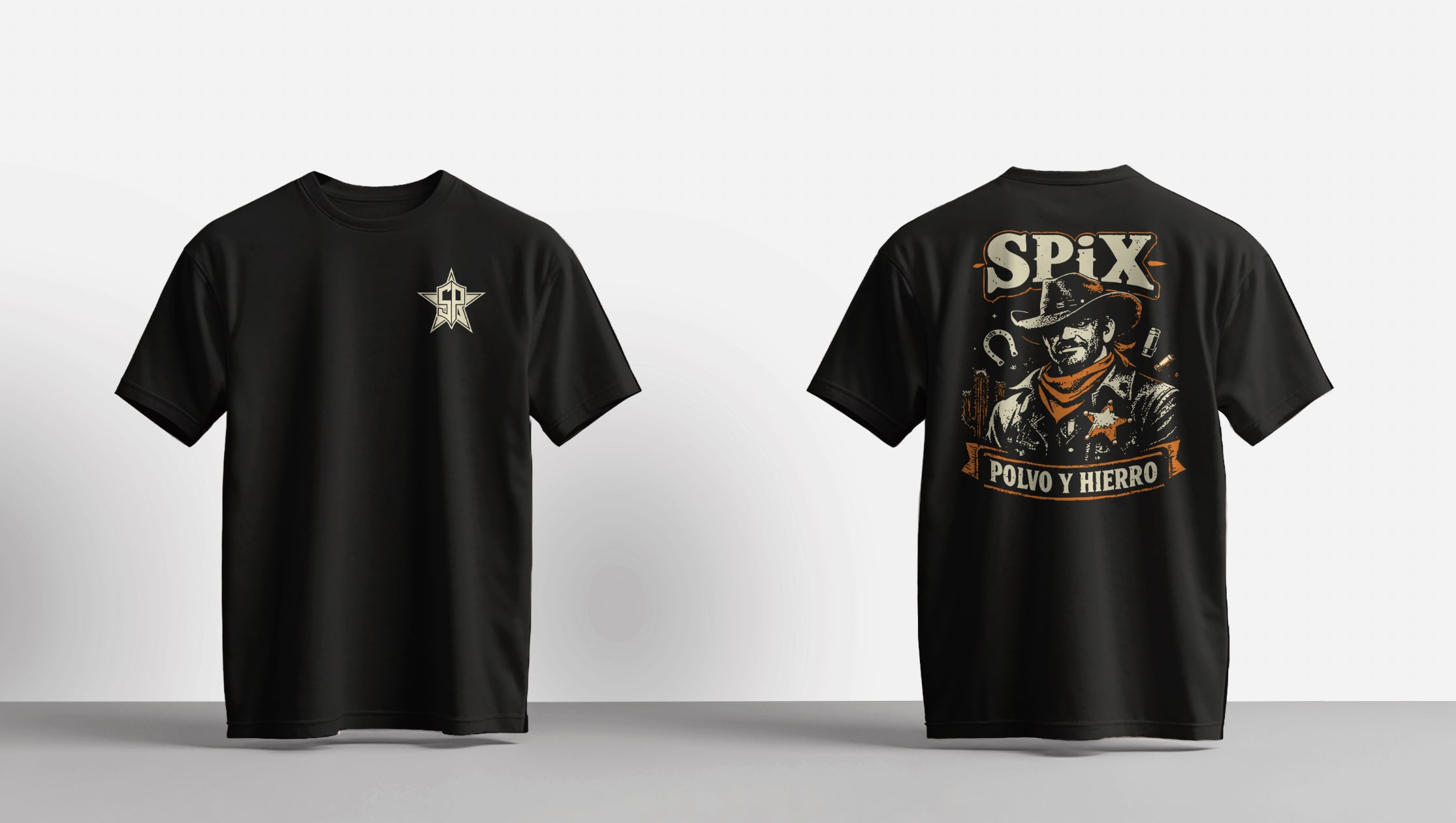 Spix - Polvo y Hierro Tee (Forjado por el camino. Hecho para quedarse.)