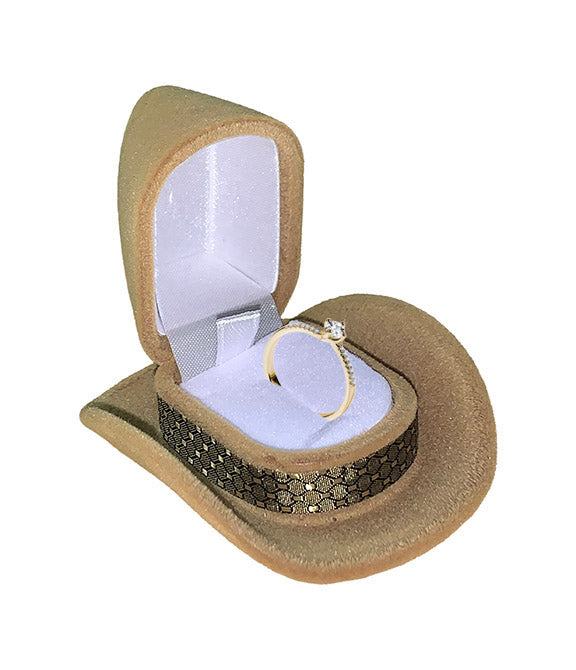 Spix Cowboy Hat Keepsake Box